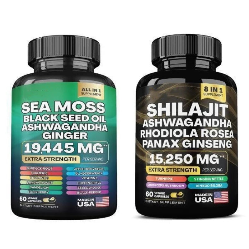 Organic Shilajit + Sea Moss