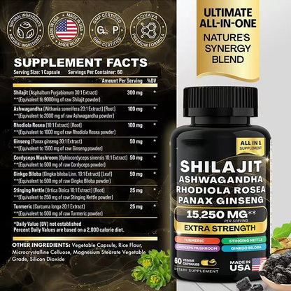 Organic Shilajit + Sea Moss