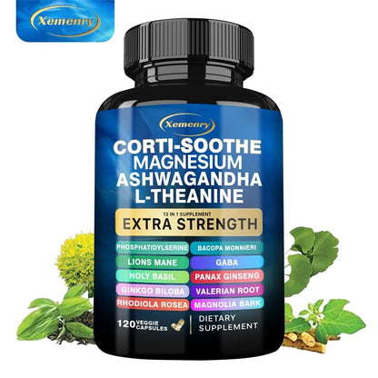 Corti-Soothe with Magnesium, Ashwagandha, L-Theanine