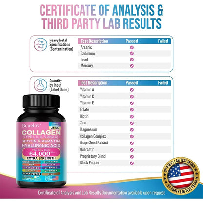 Collagen, Biotin + Keratin