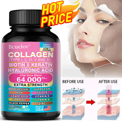 Collagen, Biotin + Keratin