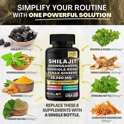 Organic Shilajit + Sea Moss